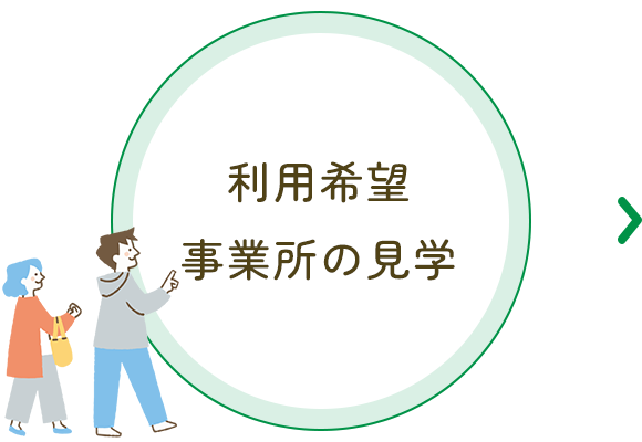 利用希望事業所の見学